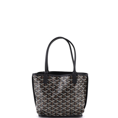 GOYARD Anjou Reversible Tote Coated Canvas Mini