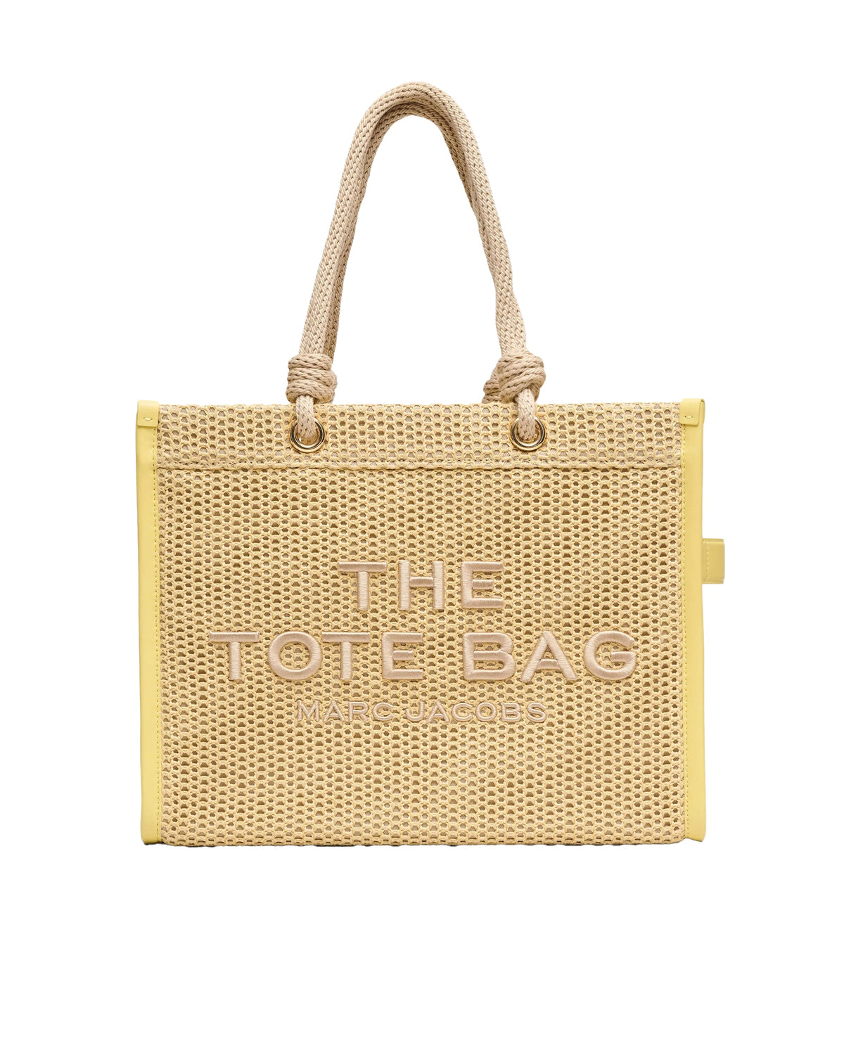 Marc Jacobs Marc Jacobs Belt Shoulder Shoulder Woven Rope Tote Bag - Beige