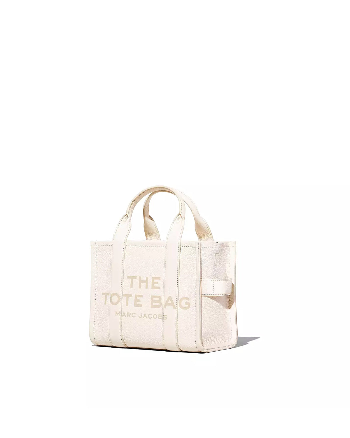Marc Jacobs Marc Jacobs Babe Small Tote Cow Leather Tote Bag - White