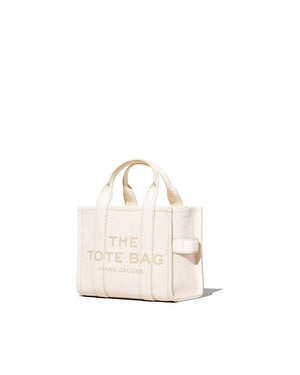 Marc Jacobs Babe Small Tote Cow Leather Tote Bag - White