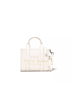 Marc Jacobs Babe Small Tote Cow Leather Tote Bag - White