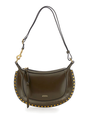 Isabel Marant Oskan Moon Crossbody Bag - Green