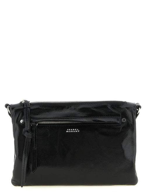 Isabel Marant Winna Duo Crossbody Bag - Black
