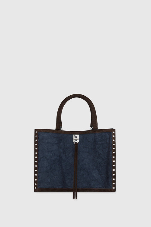 Rebecca Minkoff Darren Small Tote Bag In Blue