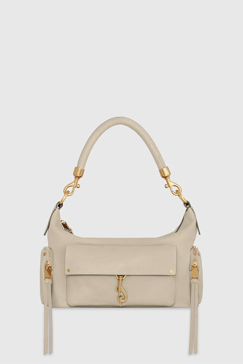 Rebecca Minkoff M.A.B. Shoulder Bag In Stone