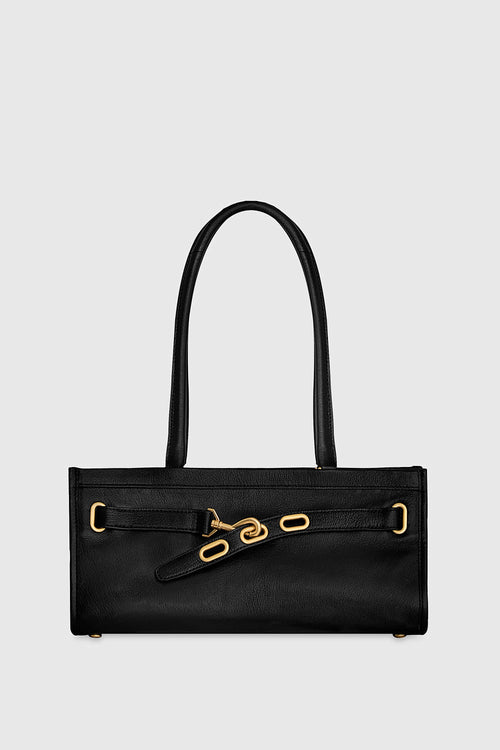 Rebecca Minkoff Crosby Shoulder Bag In Black