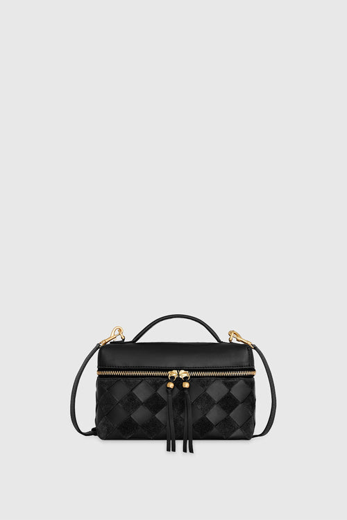 Rebecca Minkoff Frankie Train Case Black