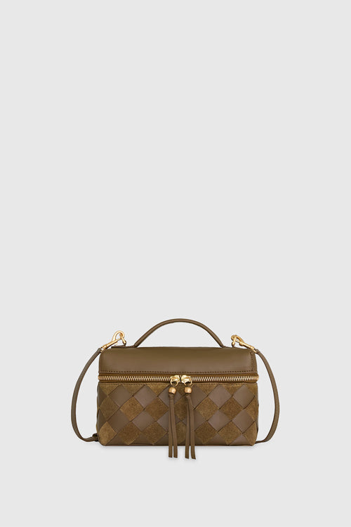 Rebecca Minkoff Frankie Train Case Vintage