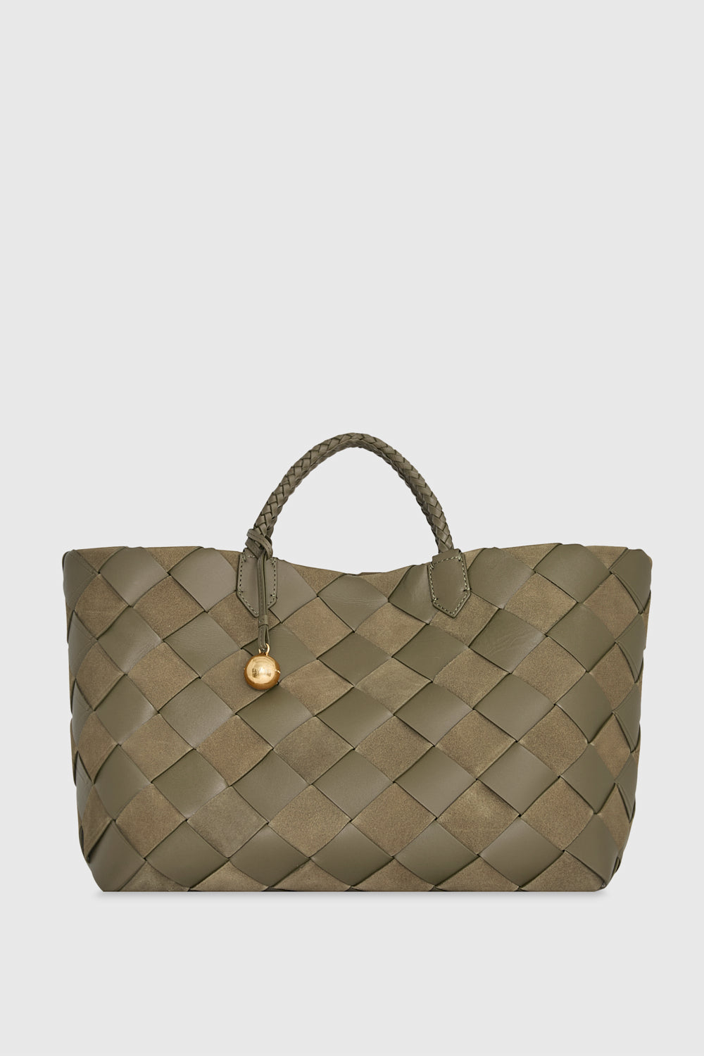 Rebecca Minkoff Rebecca Minkoff Frankie Woven Tote Bag In Willow