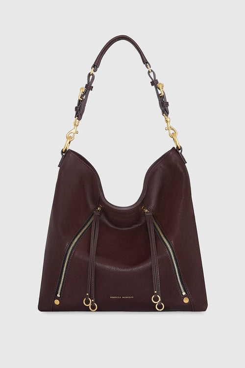 Rebecca Minkoff Rivington Hobo Bag In Sable