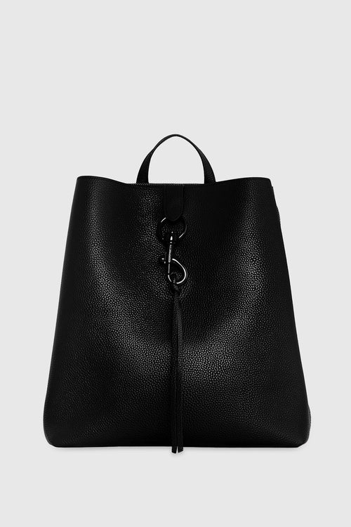 Rebecca Minkoff Megan Backpack Bag In Black