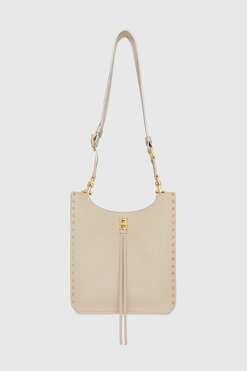 Rebecca Minkoff Darren Medium Feed Bag In Stone