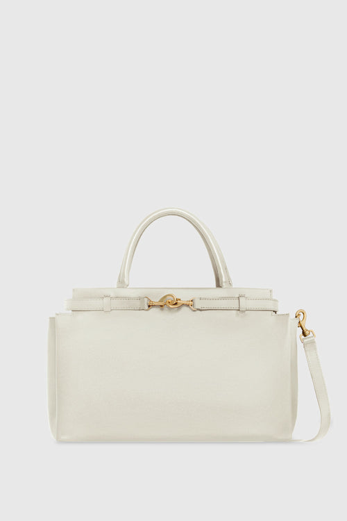 Rebecca Minkoff Insider Shoulder Bag In Porcelain