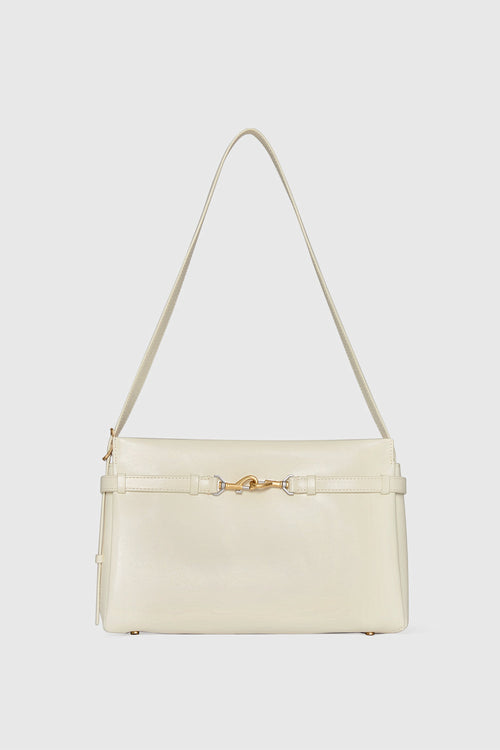 Rebecca Minkoff Insider Small Shoulder Bag In Porcelain
