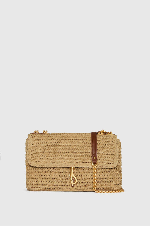 Rebecca Minkoff Edie Medium Crossbody Bag In White