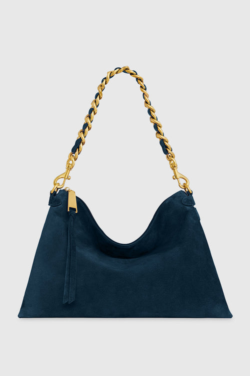 Rebecca Minkoff Stevie Large Shoulder Bag In Sea