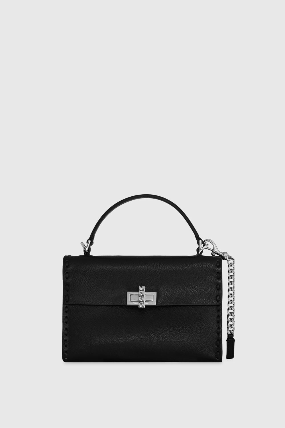 Rebecca Minkoff Rebecca Minkoff Frozen Chain Crossbody Bag In Black