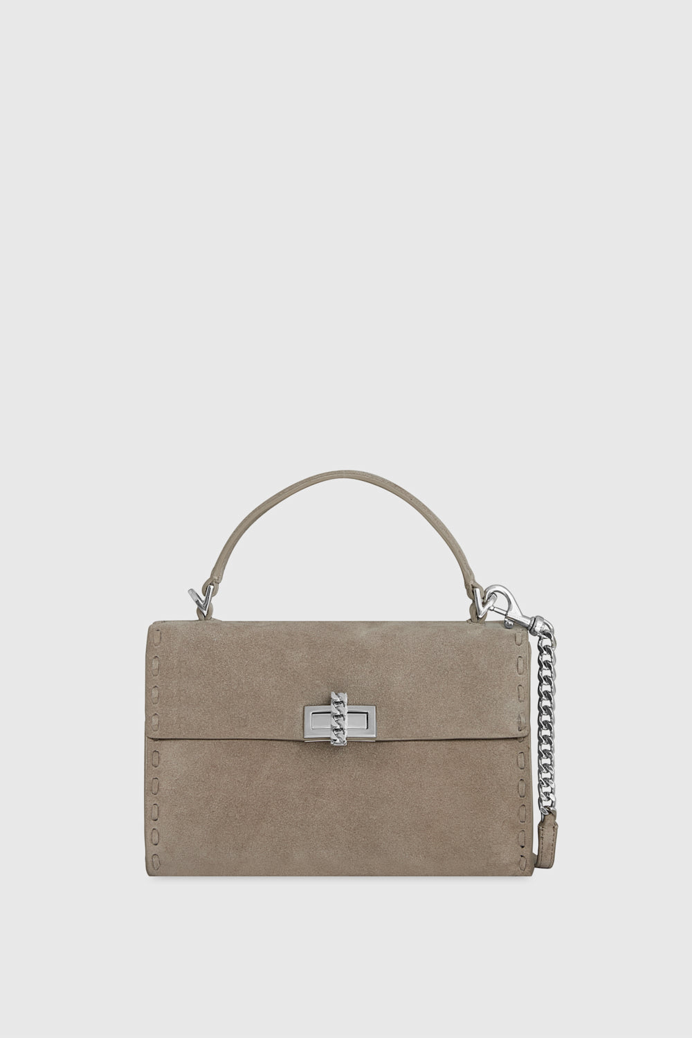 Rebecca Minkoff Rebecca Minkoff Frozen Chain Crossbody Bag In Orange