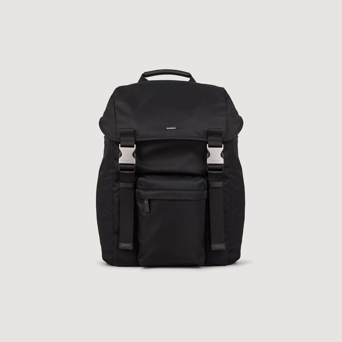 Sandro Sandro Backpack Coated canvas backpack