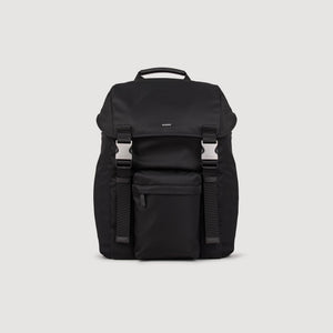 Sandro Backpack Coated canvas backpack