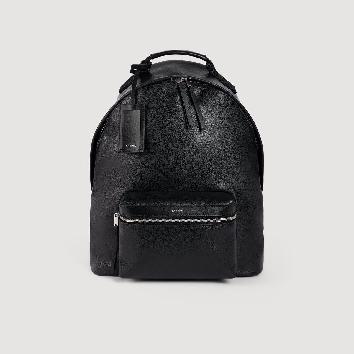 Sandro Sandro Backpack Reconstituted leather rucksack