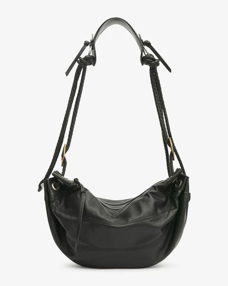 Isabel Marant Isabel Marant Altay Hobo Leather Hobo Bag - Black