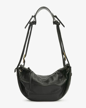Isabel Marant Altay Hobo Leather Hobo Bag - Black
