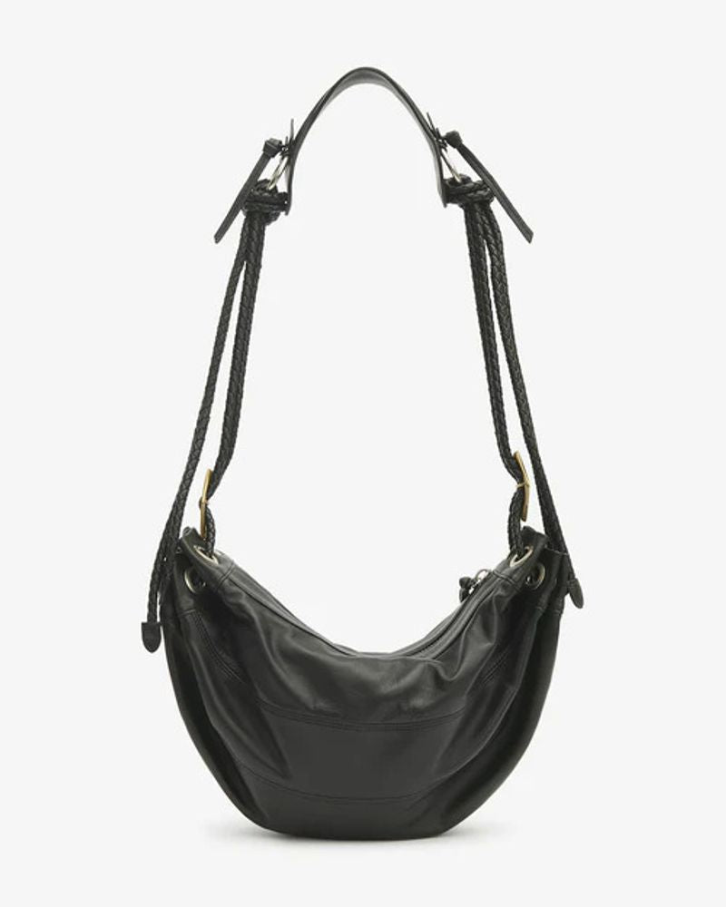 Isabel Marant Isabel Marant Altay Hobo Leather Hobo Bag - Black