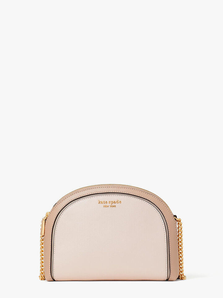 Kate Spade Au Morgan Colourblocked Double-Zip Dome Crossbody