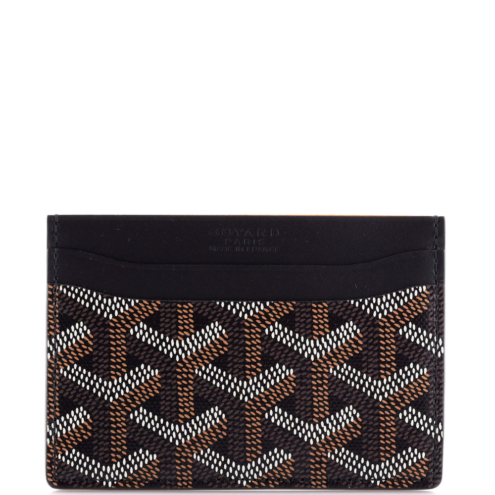 GOYARD Saint Sulpice Card Holder Coated Canvas