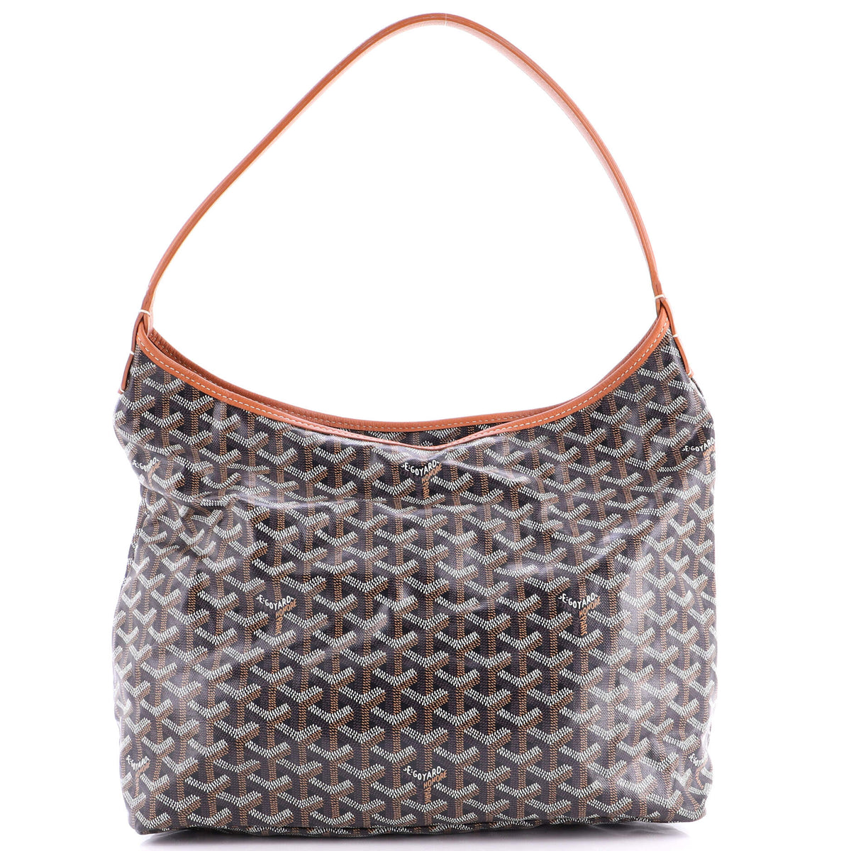 Goyard GOYARD Boheme Hobo Coated Canvas