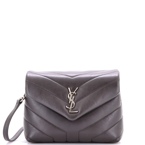 Loulou Shoulder Bag Matelasse Chevron Leather Toy
