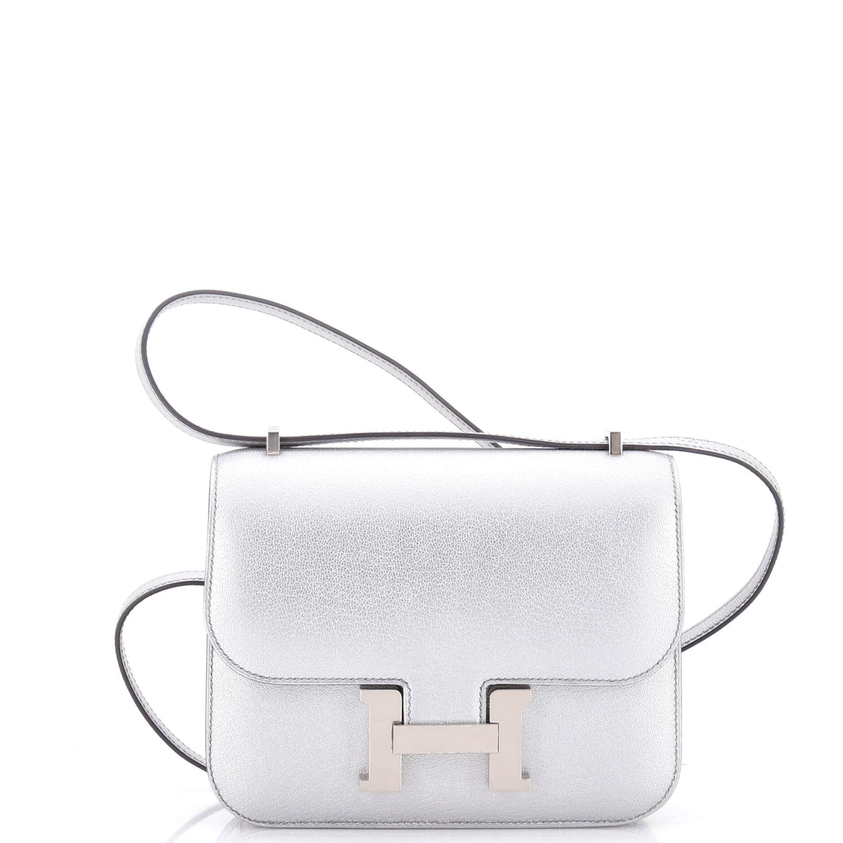 Herm?s Constance NM Bag Metallic Chevre Chamkilight 18