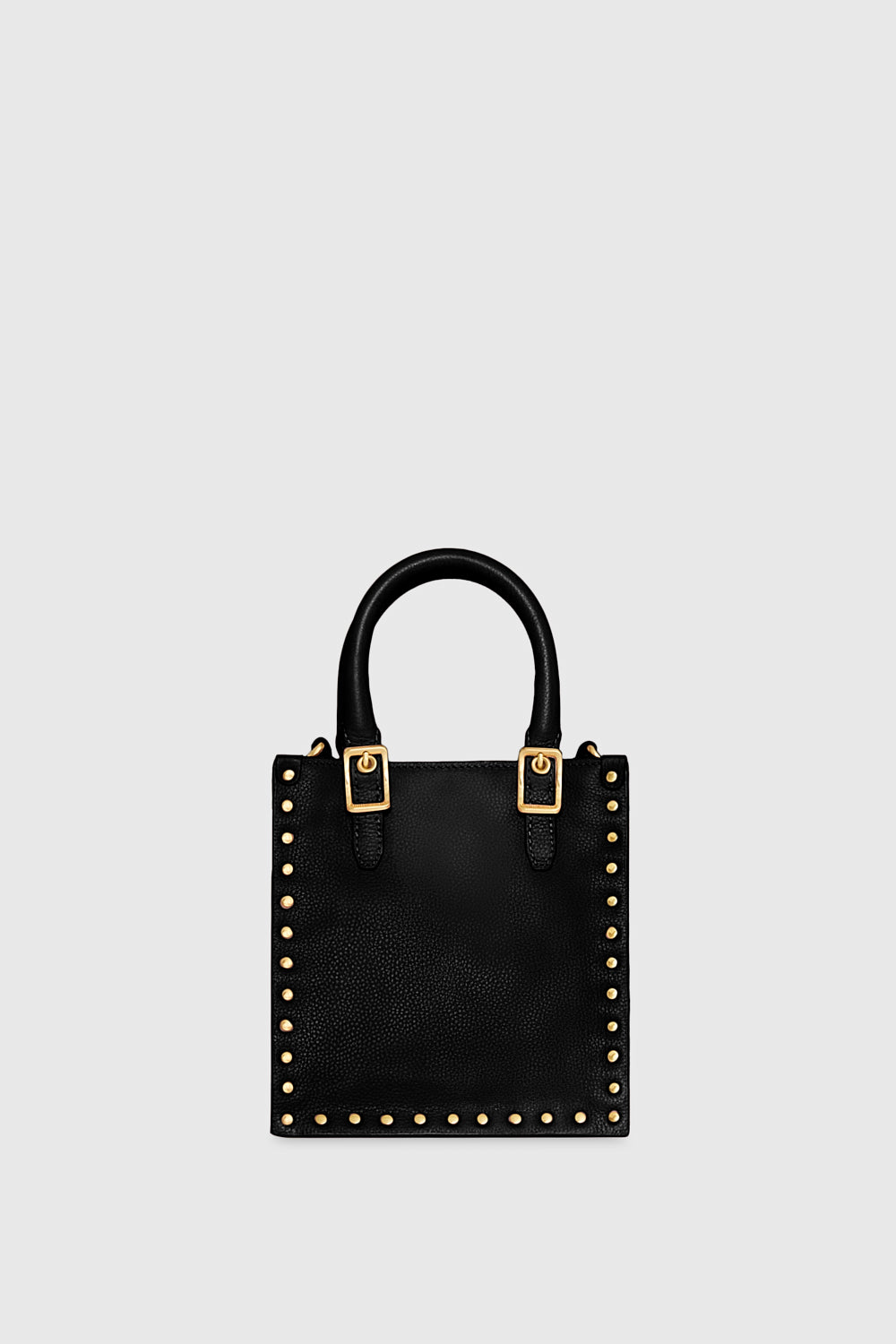 Rebecca Minkoff Studded Mini Tote Bag In Black