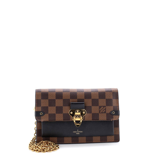 Vavin Chain Wallet NM Damier with Leather