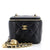 CHANEL Pearl Crush Vanity Case with Chain Quilted Lambskin Mini