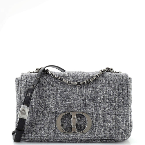 Caro Bag Macrocannage Quilt Linen Medium