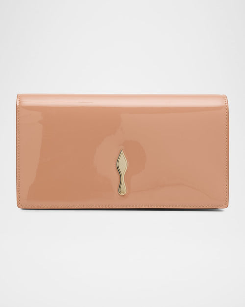 Bettina Patent Leather Clutch Bag