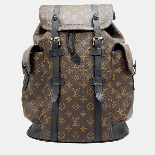 Brown Monogram Canvas Christopher Rucksack