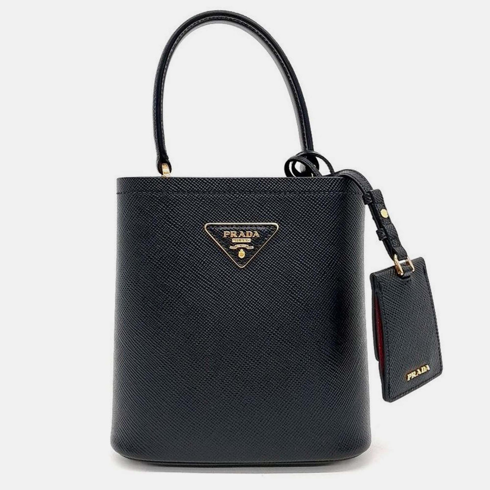 Prada Saffiano Pannier Tote and Shoulder Bag