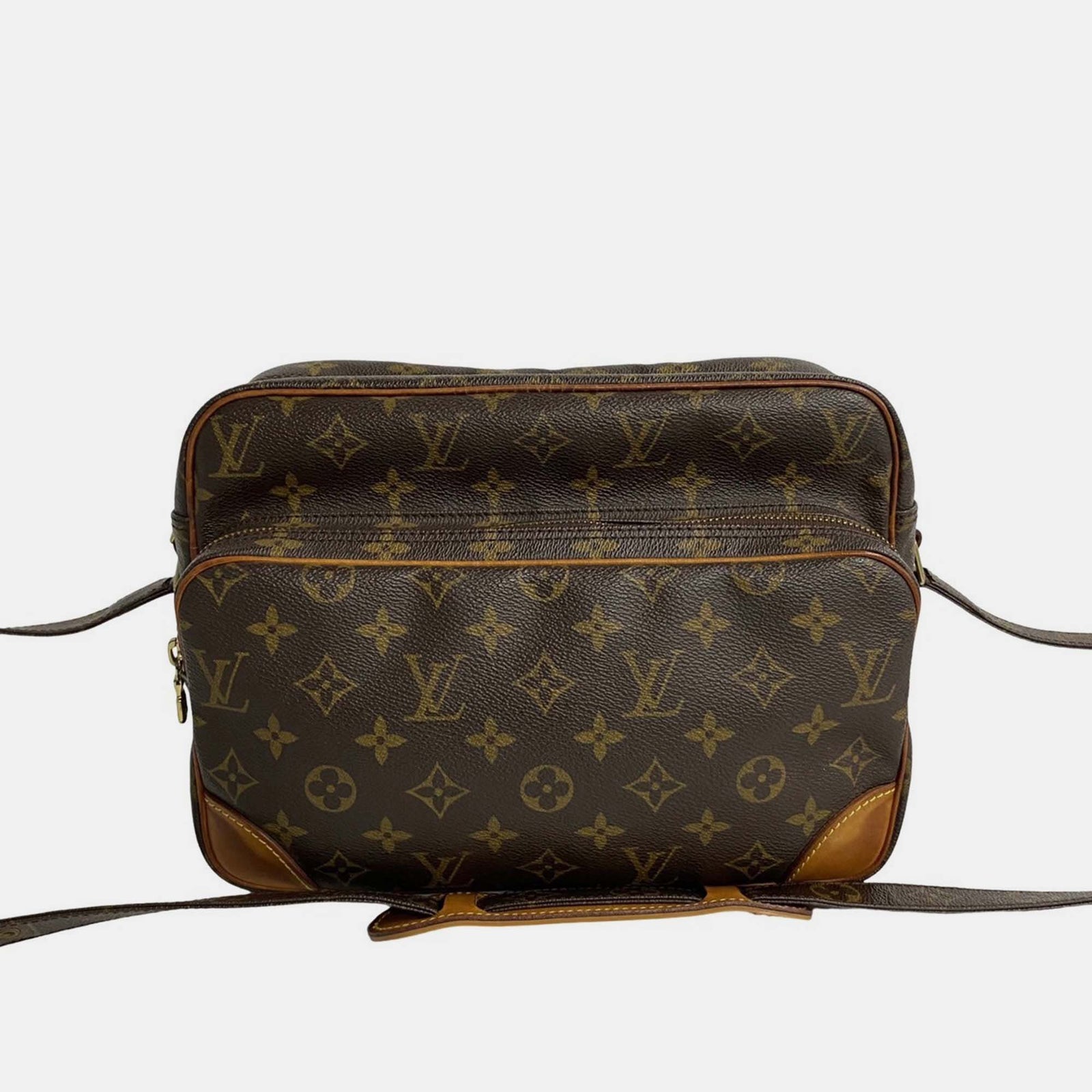 Louis Vuitton Brown Canvas Nile Crossbody Bag