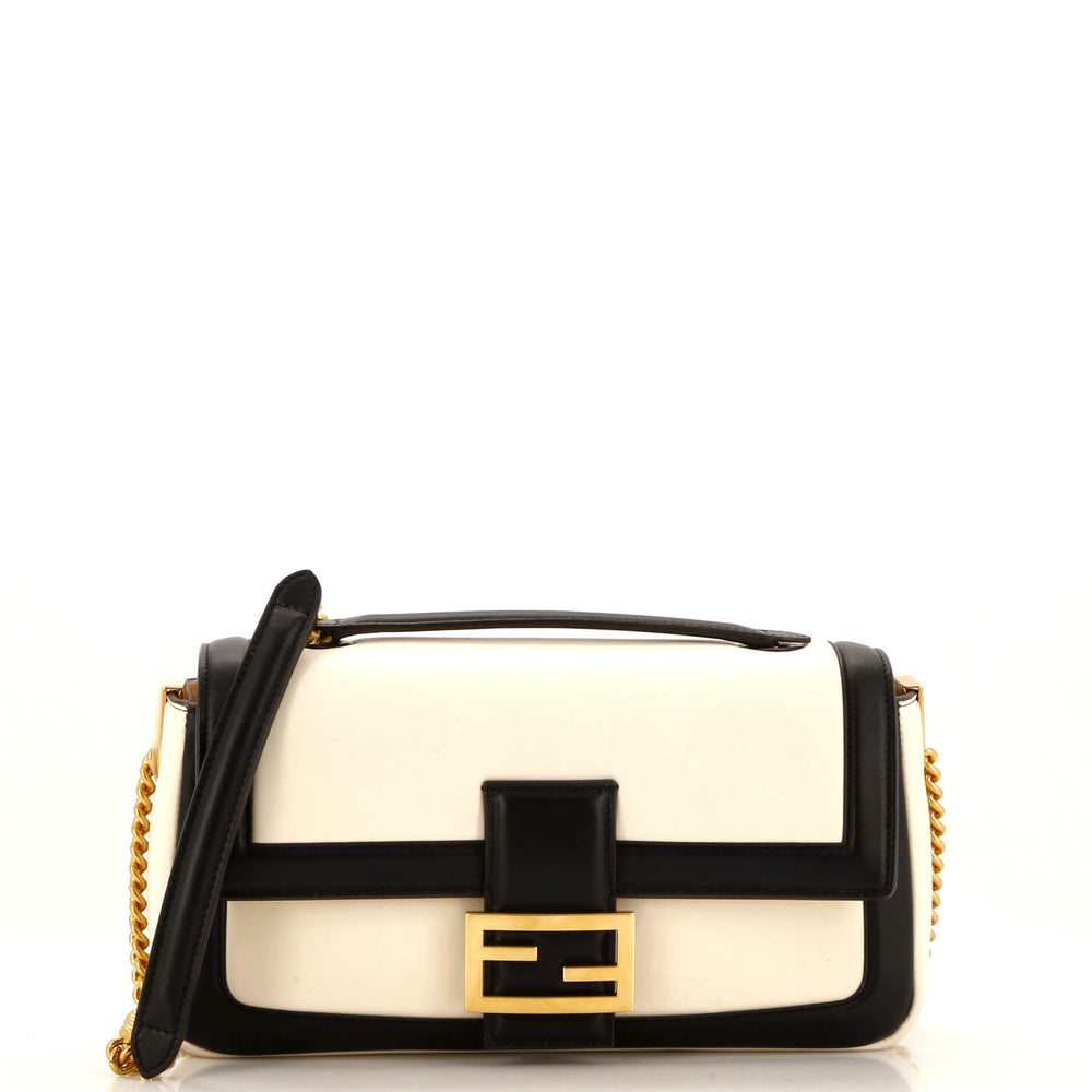 FENDI Baguette Chain Bag Leder Mittel