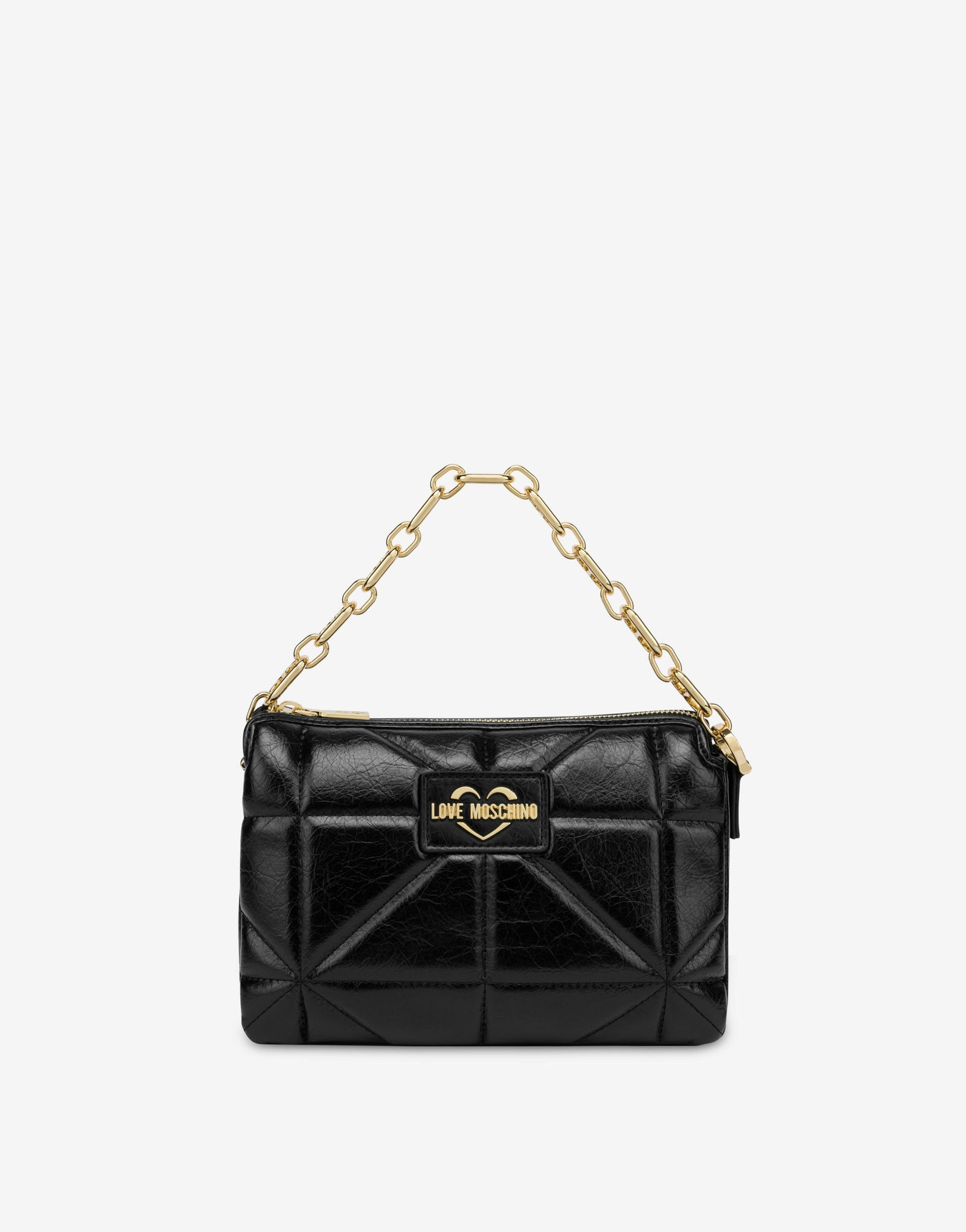 Love Moschino Sac D'épaule Géométrique Matelassé