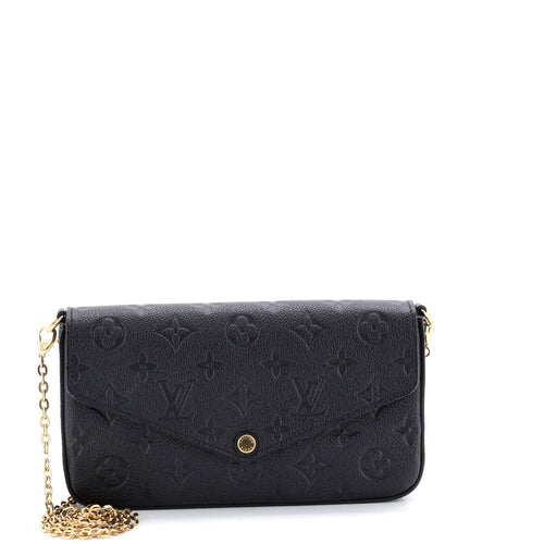 Felicie Pochette Monogram Empreinte Leather