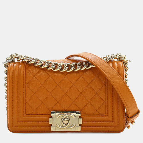 Small Caviar Boy Flap