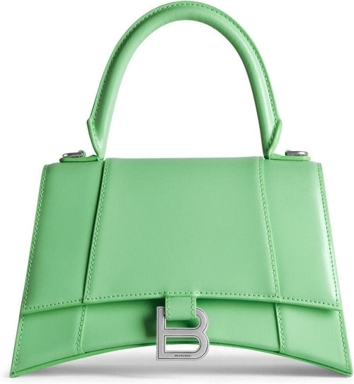 Women's Hourglass Small Handbag in Green | Size UNI | 5935461QJ4Y3823