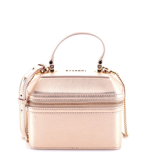 BVLGARI Serpenti Jewelry Box Bag Leather