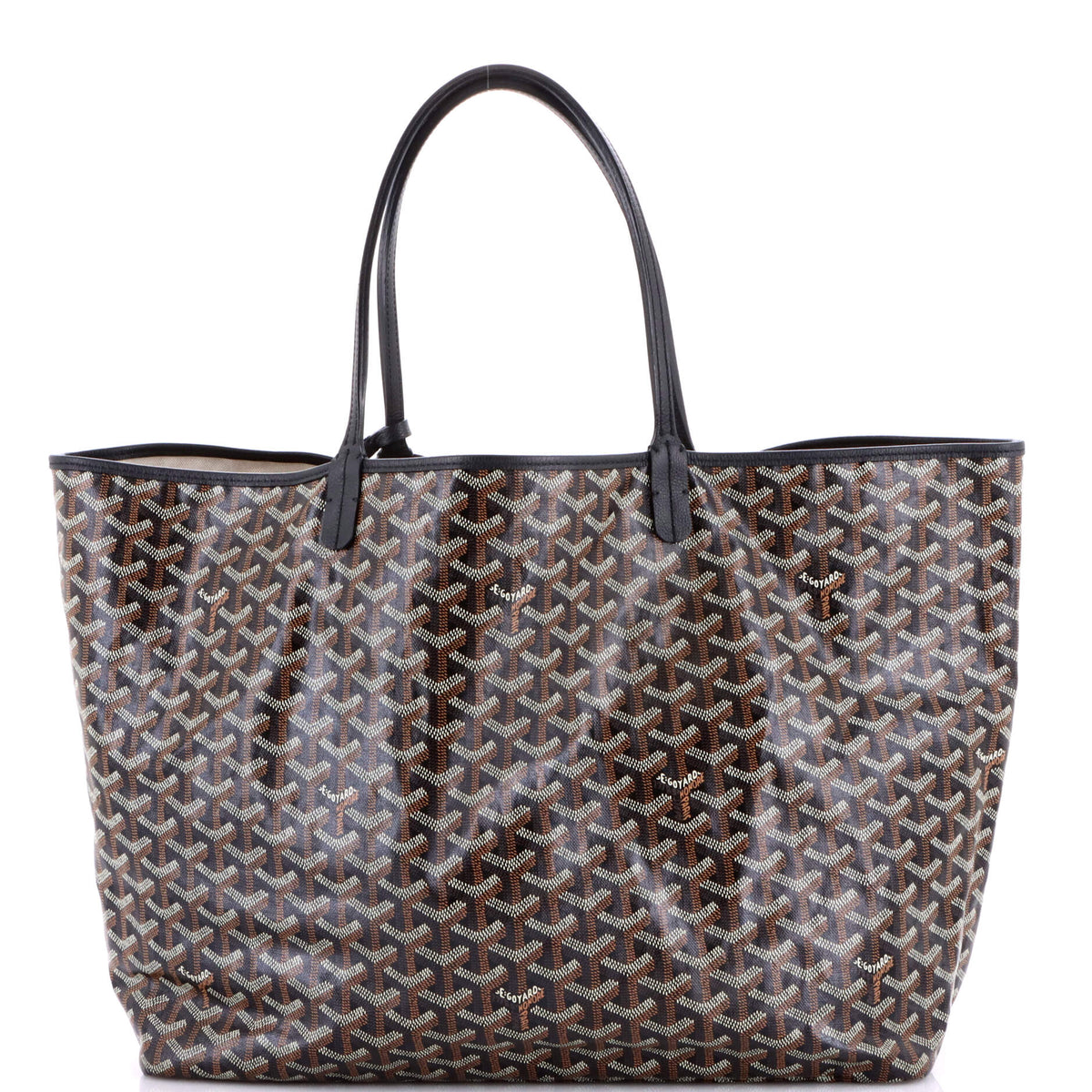Goyard GOYARD Saint Louis Tote Coated Canvas GM