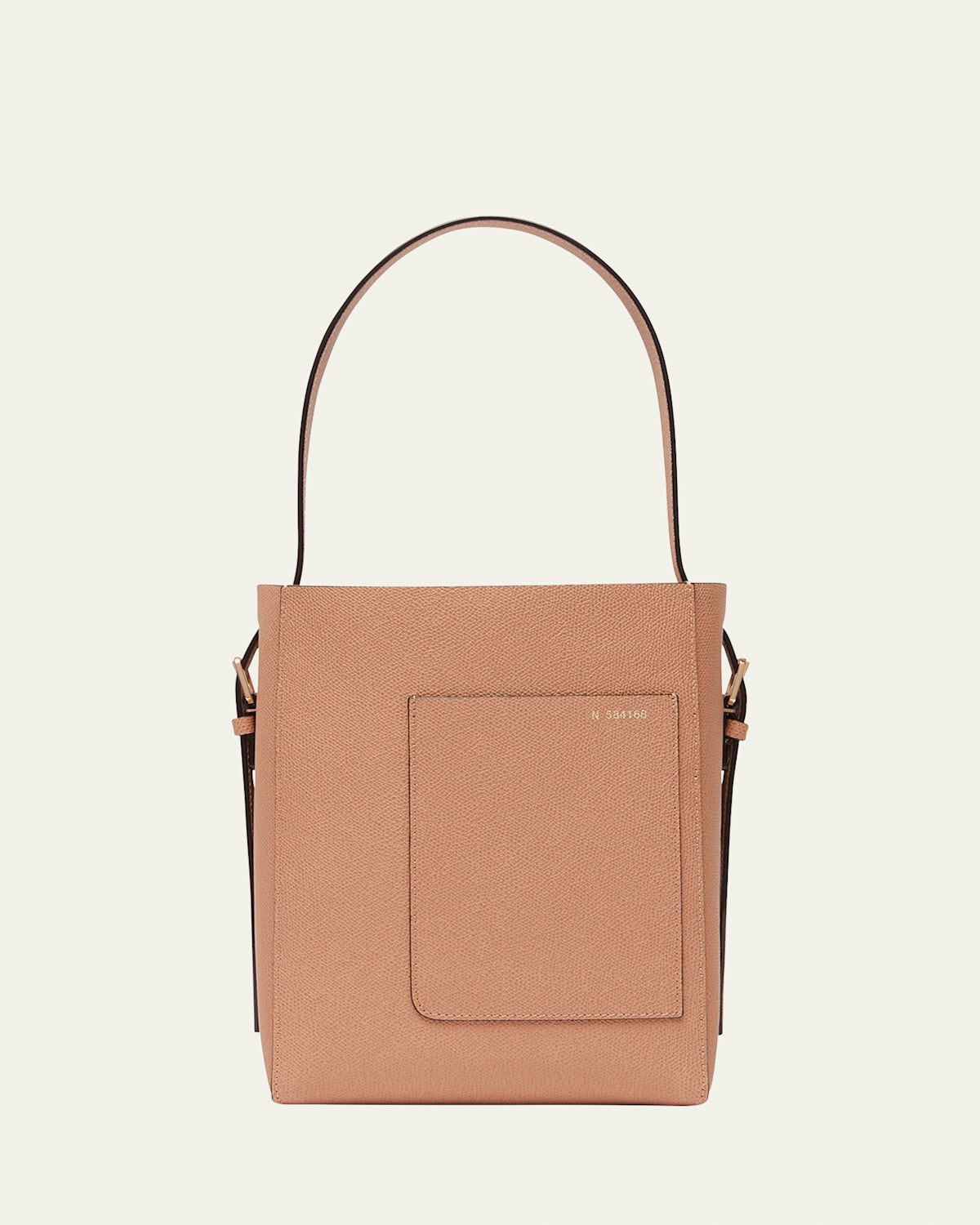 Valextra Small Leather Bucket Bag