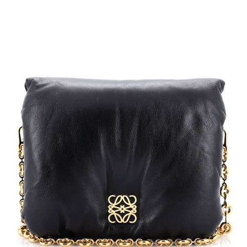 LOEWE Goya Puffer Bag Leather Medium